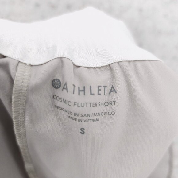 ATHLETA Cosmic Flutter Shorts Beige Lightweight Size SMALL - Picture 4 of 6